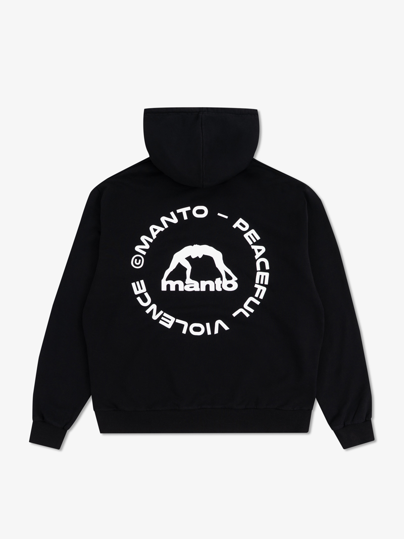 MANTO hoodie endurance- black